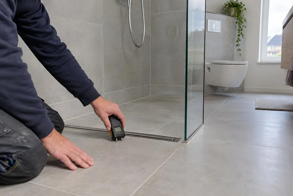 Lekdetectie Wijchen – badkamer in een nieuwbouwwoning